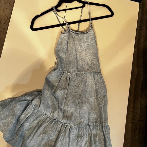 Zara Kids Size 10‎ Blue and White Dress - Picture 14 of 14